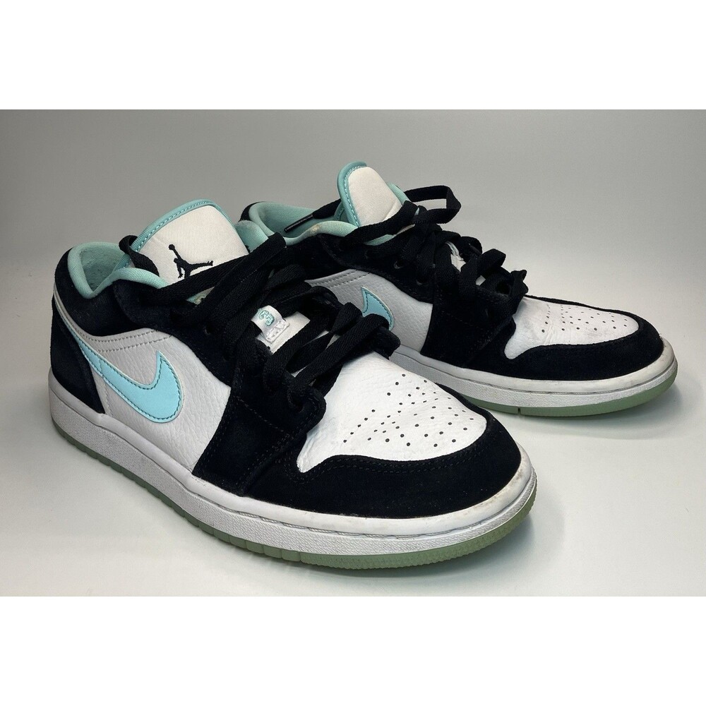 RARE Nike Jordan 1 Low Island Green Sz 5.5 CQ9828-131